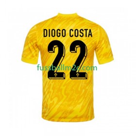 Fußballtrikots Portugal Diogo Costa 22 Torwart Heim Trikotsatz 2024